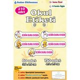 Ayza Tasarım Kişiye Isme Özel Okul Etiketi Isim Etiketi Kalem Defter Etiketi Sticker Civciv Figürlü Isimli Etiket - Çok Renkli