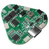 Ayzek 3S 20A BMS 12V 18650 Li-ion Type-C Pil Şarj Koruma Devresi | 3 Hücreli Koruma, 20A Akım Kapasitesi, Type-C Bağlantı, 18650 Uyumlu, Aşırı Şarj Koruması
