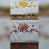 Ayzen Home El Yapımı Iğne Oyalı Havlu - 50 x 90 cm - Çok Renkli-KR1