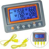 AZ 88598 K Tipi 4 Kanallı Datalogger Sıcaklık Kayıt Cihazı