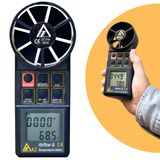 Az 8906 Profesyonel Hava Hızı Ve Hava Debisi Ölçer