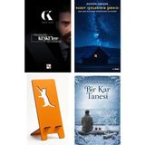 Az Kitap Hayatınızda Keşkelere Yer Vermeyin - Ömer Kaya + Kuzey Işıklarının Şarkısı + Telefon Tutucu + Bir Kar Tanesi