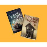 Az Kitap Songül Baş Roman Seti Ciltsiz 1016 Sayfa Düşkün Leylekler Evi ve Yeşil Kapı