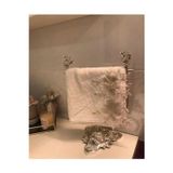 Azade Home Gümüş Japongül Tasarim Küçük Havluluk