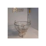 Azade Home Gümüş Pirinç Japongül Çubuk Salata Kase