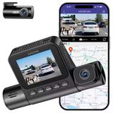 Azdome S58 3 Kanallı Araç Kamerası Araç Ön Arka İç Mekan, 4G Lte Canlı Yayın İle 2,5K+1K+1K, Dahil. Donanım Seti Ve Obd, Park İzleme, Gps, Wifi 6, Wdr, G-Sensor