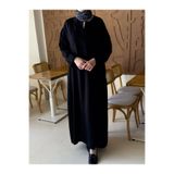 Aze Stil Tesettür Kadın Oversize Elbise