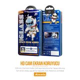 Azeada iPhone 14 Pro Max Uyumlu Temperli Cam Ekran Koruyucu – HD, Çizilmez, Metal Kutu