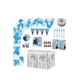 Azebu Frozen & Elsa Lüks Doğum Günü Parti Seti 16 Kişilik