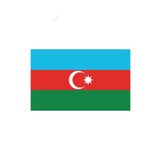Azerbaycan Bayrağı Sticker 20CM
