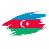 Azerbaycan Bayrağı Sticker Araba oto etiket 18Cm
