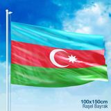 Azerbaycan Cumhuriyeti Bayragi -100X150cm Bayrak