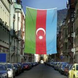 Azerbaycan Cumhuriyeti Bayragi -400X600 Cm -4X6 Metre Bayrak