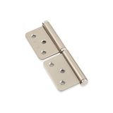 Azimkar Hırdavat Panel Kapı Menteşesi Çelik Yönsüz Kırılmaz Paslanmaz (2.5 Mm) 1360saten