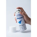 Azimli 400 ml Beyaz Sprey Boya Hızlı Kuruyan Metal ve Ahşap Boyası + 1 Çift Eldiven