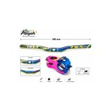 Aziyah ZRX-7 780Mm Rainbow, Çok Renkli Alüminyum Bisiklet Gidonu ve Gidon Boğazı Seti