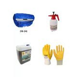 Azm 32024364 Branda / 3 Metre Hortum/ Klima Temizlik Seti Klima Temizleyici 10 Lt Sprey / Pompa Eldiven/ Fırça