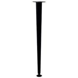 Azm Hırdavat Hafele Adda Sehpa Ayağı Ahşap Siyah 42-16X410MM (41 Cm) 635.26.34 2'li Set