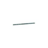 Azm Hırdavat Samet 17 mm Ince Bilyalı Çekmece Rayı Tek Açılım 17MMX40.6 cm - 17 mm x 40,6 cm