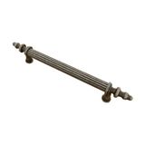 Azm Kumru Boy Kulp Antik Gümüş 128 mm Dolap Vestiye