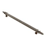 Azm Kumru Boy Kulp Antik Gümüş 192 mm Dolap Vestiye