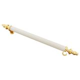 Azm Kumru Boy Kulp Sarı-Beyaz 160 mm Dolap Vestiyer