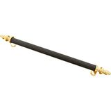 Azm Kumru Boy Kulp Sarı-Siyah 160 mm Dolap Vestiyer