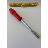 Azm Tools Ergonomik Saplı Lokma Uçlu Tornavida 9 mm