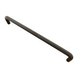 Azm U Boy Kulp Mat Siyah 224 mm Dolap Vestiyer