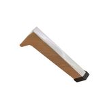 Azm Vera Metal Lükens Ayak Krom 12 cm Dolap Vestiyer Tv Ünite