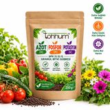 Azot Fosfor Potasyum Gübre NPK 15.15.15 – Granül Bitki Gübresi 250 g – Sebze, Meyve, Çiçek ve Bahçe Bitkileri İçin