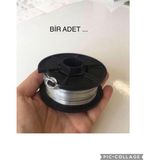 Azoy Bir Bobin 50 Metre 1 mm Kalınlığında Çelik Tel El İşleri İçin Kullanım Amaçlı