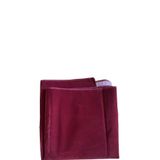AZRA ÇEYİZ Okey Masasına Uygun İnce Kadife Bordo Renk Masa Örtüsü 140 X 140 Ölçülerinde