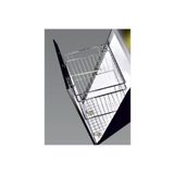 Azra Mutfak Kapağa Monte. Askılı Tel-metal Çamaşır Sepeti-wire Laundry Basket 23x30x50 Daç-206.