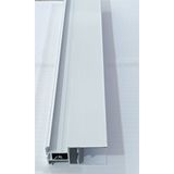 Azra Yapı 28 mm Plise Sineklik Kanat Profili 2 Metre (Paket İçinde 3 Adet) - Beyaz