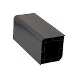 Azra Yapı 70X70 mm Plastik Kutu Profili 2 Metre - an - Antrasit - Gri