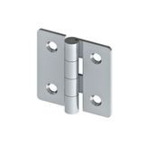 AZRAYAPI 60x60 mm 3 mm Kalınlıkta Paslanmaz Çelik Krom Yaprak Menteşe