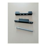 AZRAYAPI Antrasit Gri 95 Mm Pvc Pimapen Kapı Menteşesi (5 ADET)