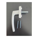 AZRAYAPI Pvc Pimapen Pencereler için Alüminyum Pencere Kolu Beyaz (10 Adet)
