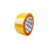 AZRAYAPI Rocktape 2'li 45x100 Şeffaf Koli Bandı -Kaliteli Bant Şeffaf Turuncumsu