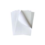 Azresa 100 Adet Mat Yapışkanlı Boş A4 Etiket Yazıcı Uyumlu Sticker Kağıdı (A4 Boyut, Kendinden Yapışkanlı)