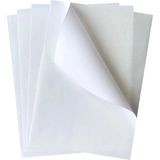 Azresa 50 Adet Mat Yapışkanlı Boş A4 Etiket – Yazıcı Uyumlu Sticker Kağıdı (A4 Boyut, Kendinden Yapışkanlı) - 1 - 102-Beyaz