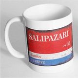 Azresa Samsun Salıpazarı Sokak Tabelası Baskılı Kupa Bardak