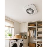 Azrlya 120 mm Dekoratif Aspiratör 16 W 180 M³/h Banyo Mutfak ve Wc Havalandırma Fanı