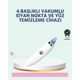 Azrlya Cilt Dostu Vakumlu Siyah Nokta Temizleyici – Siyah Nokta, Yağ ve Makyaj Kalıntılarına Karşı - Lisinya