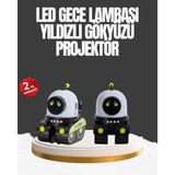 Azrlya Çocuk Odası Için Müzikli ve Işıklı Robot Projektör - Lisinya