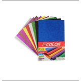 Azrlya Eva A4 Renkli 10’lu Simli Düz