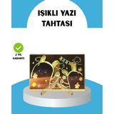 Azrlya Silinebilir LED Mesaj Tahtası 7 Renkli Kalem Dahil - Lisinya