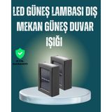 Azrlya Suya Dayanıklı Güneş Enerjili Bahçe Lambası - Lisinya