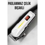 Azrlya Tıraş Makinesi Profesyonel Saç ve Sakal Kesme Milim Ayarlı Dijital Göstergeli - Lisinya